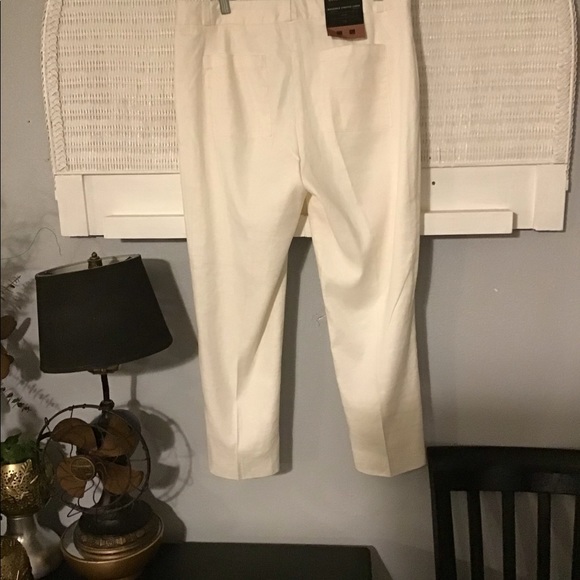 Banana Republic  Avery Washable Stretch Linen Pants (NWT) - Picture 3 of 8